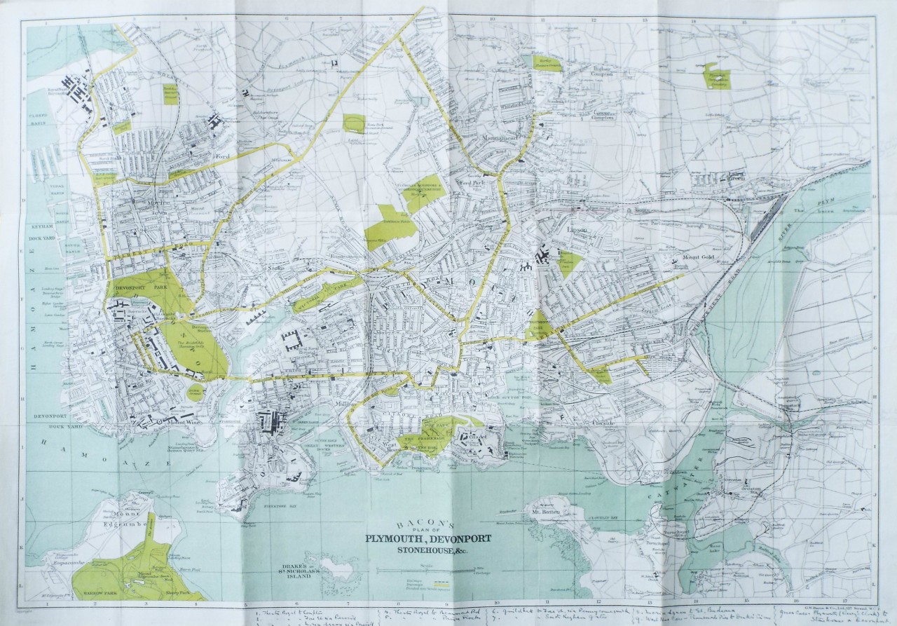 Map of Plymouth - Plymouth